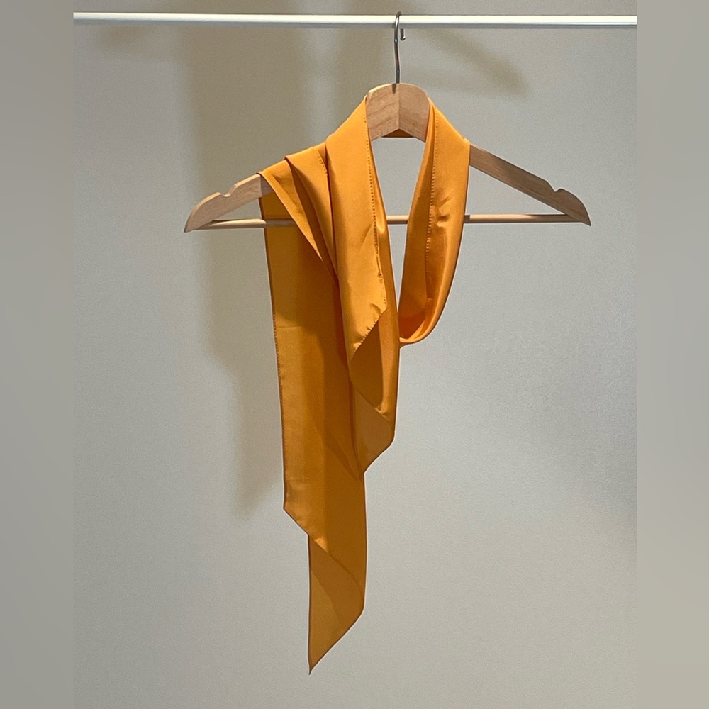 Elegant Mustard Yellow Scarf